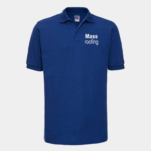 J599M Hard-wearing 60°C wash polo Thumbnail